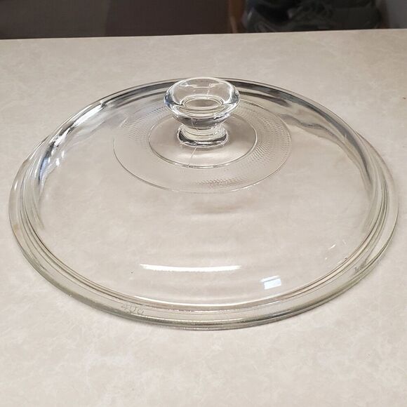 Pyrex Corning 623-C Replacement Lid 7.5" Clear Glass 406 Round - Picture 1 of 4